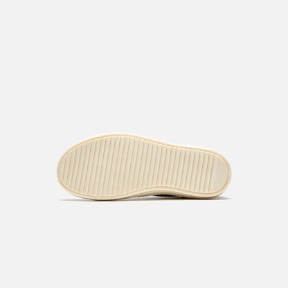 Kids Kith Rick Owens Kids Scarpe Pelle Vintage Sneakers - Black / Milk / Milk
