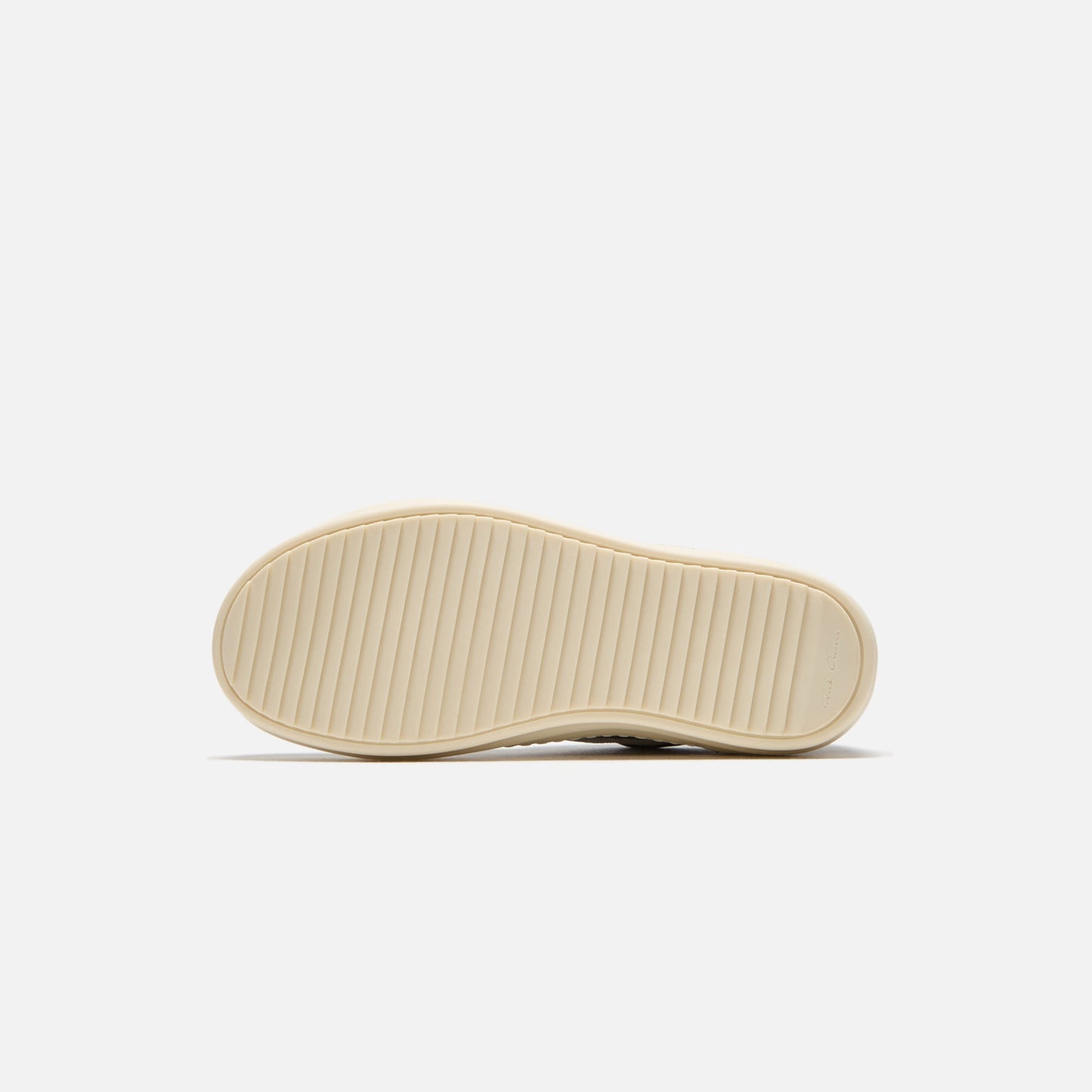 Kids Kith Rick Owens Kids Vintage Sneaker - Scarpe In Pelle Black / Milk / Milk