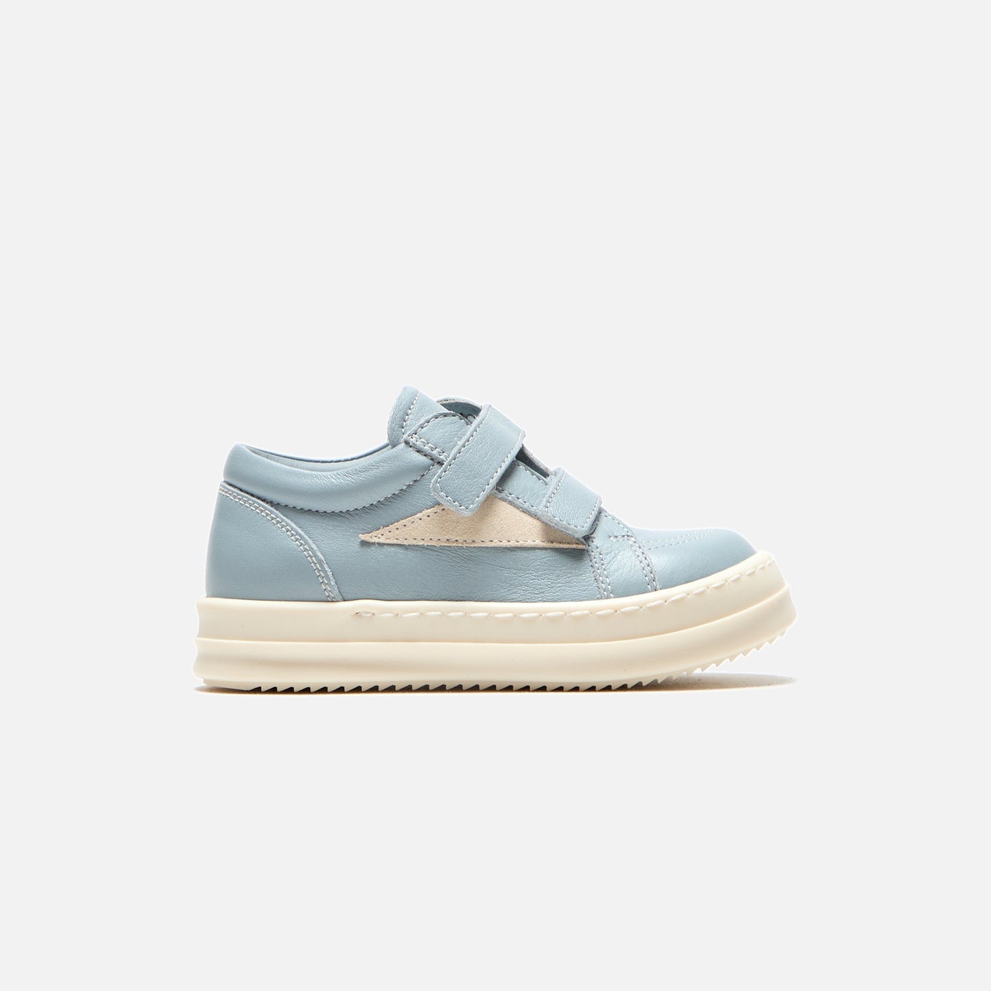 Kids Kith Rick Owens Kids Vintage Sneakers - Scarpe In Pelle / Pale Blue / Milk