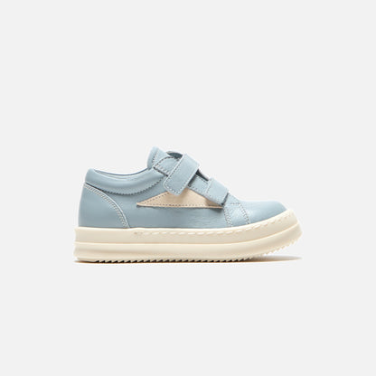 Kids Kith Rick Owens Kids Vintage Sneakers - Scarpe In Pelle / Pale Blue / Milk