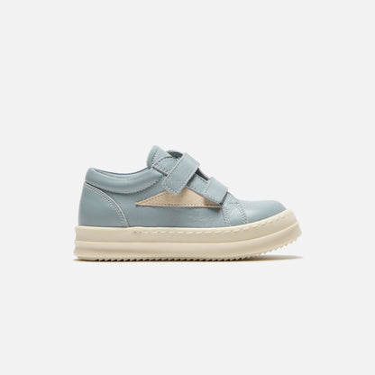 Kids Kith Rick Owens Baby Vintage Sneakers - Scarpe In Pelle / Pale Blue / Milk