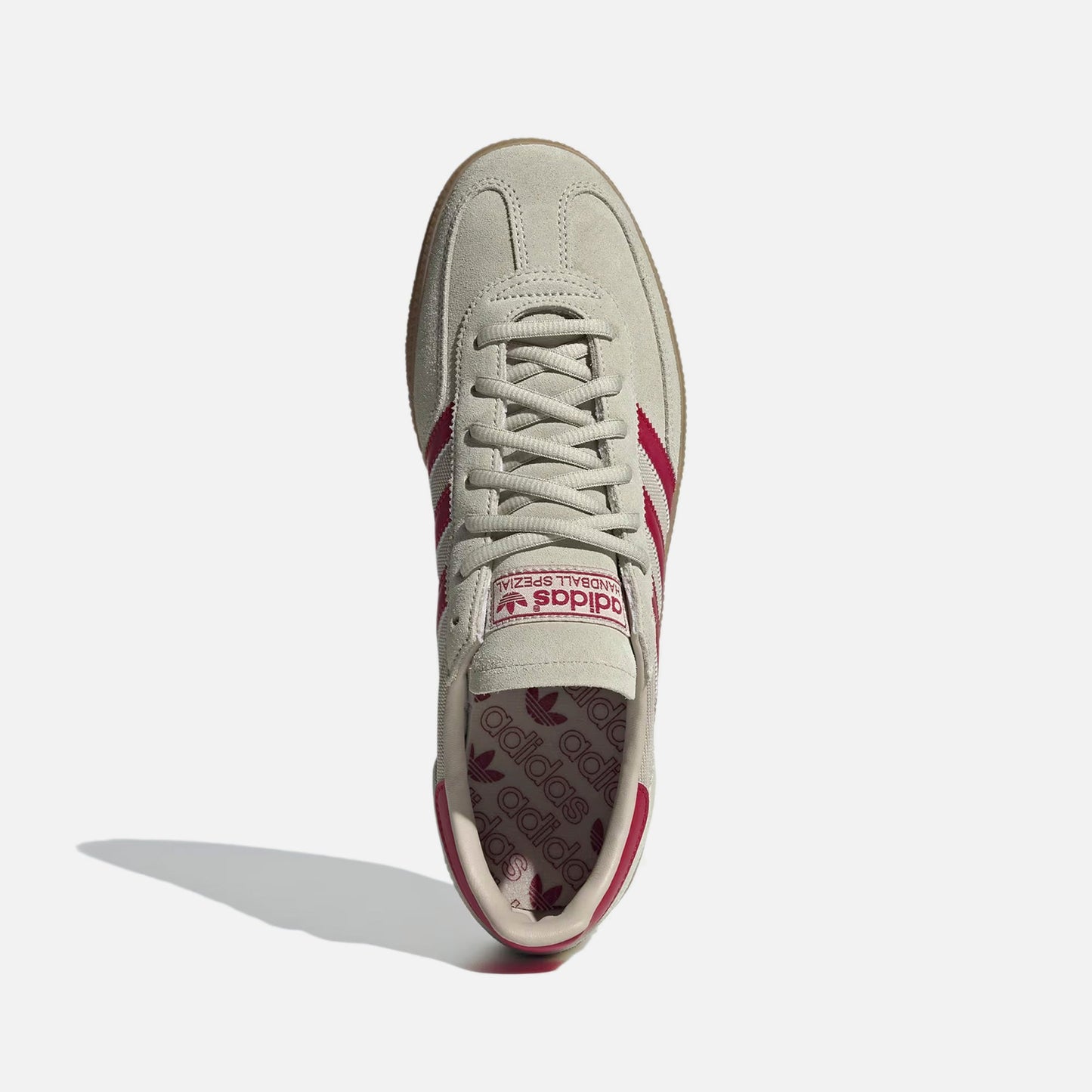 Men Kith adidas Handball Spezial - Putty Grey / Team Victory Red