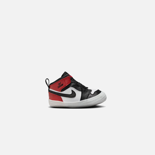 Men|Women|Kids Kith Jordan Air Jordan 1 Crib Bootie - Black / Black / Varsity Red / White