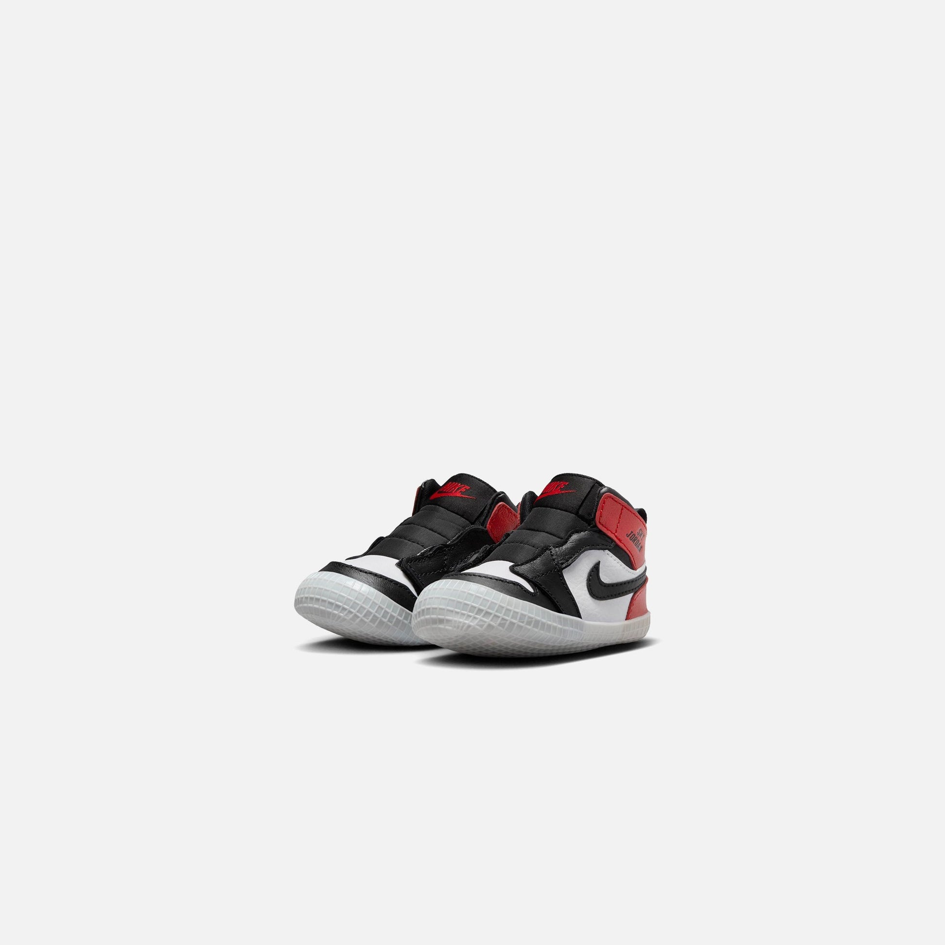 Men|Women|Kids Kith Jordan Air Jordan 1 Crib Bootie - Black / Black / Varsity Red / White