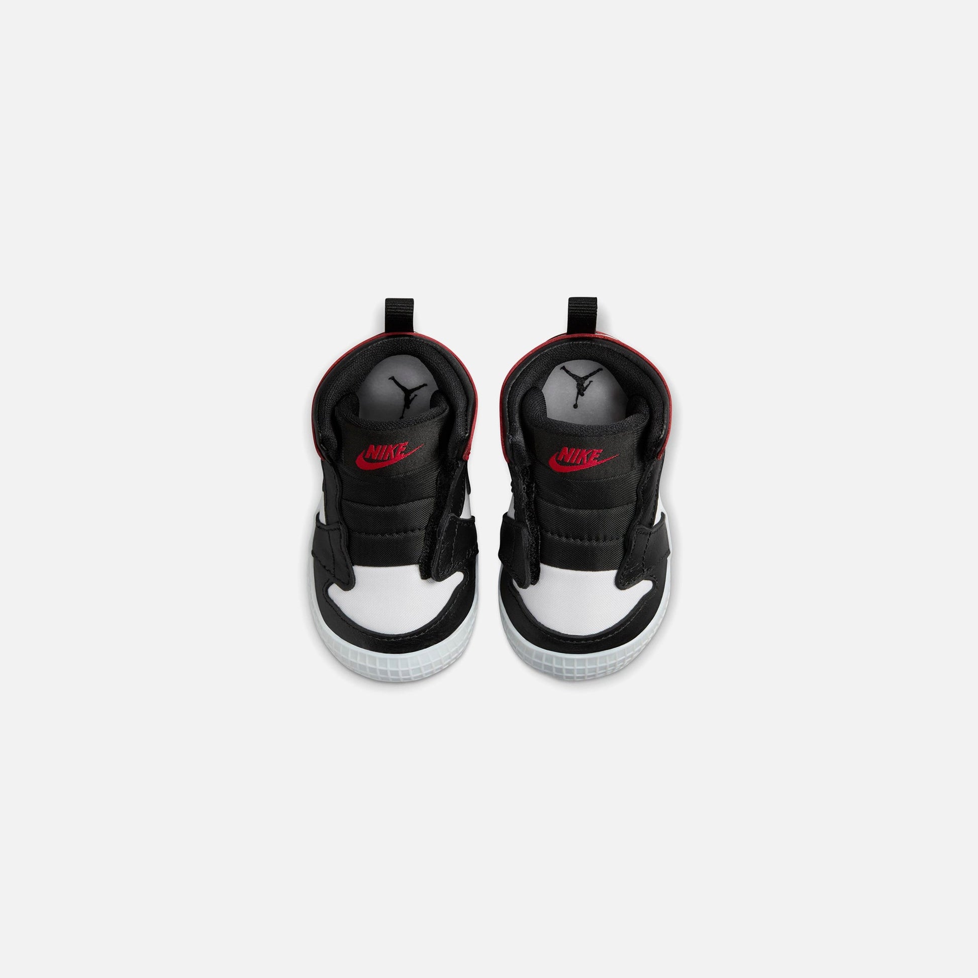 Men|Women|Kids Kith Jordan Air Jordan 1 Crib Bootie - Black / Black / Varsity Red / White