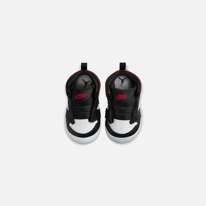 Men|Women|Kids Kith Jordan Air Jordan 1 Crib Bootie - Black / Black / Varsity Red / White