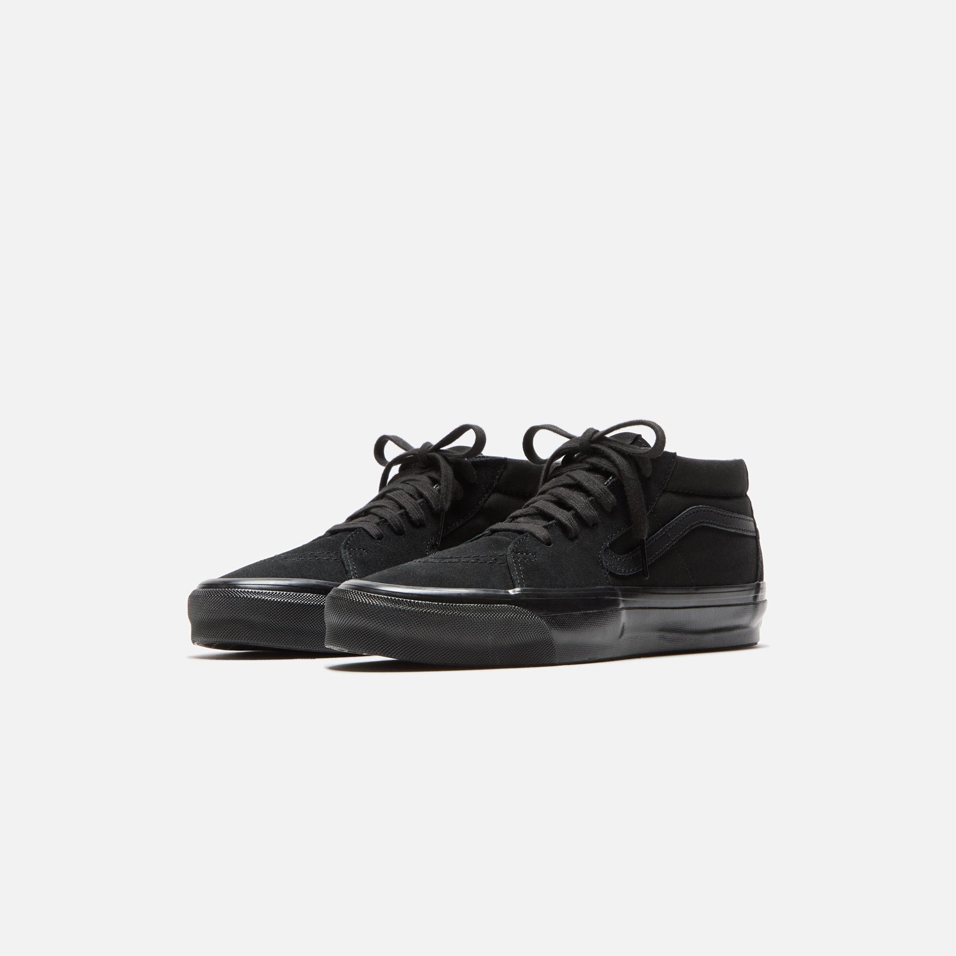 Men Kith VANS SK8-Mid Reissue 83 LX - Black / Black