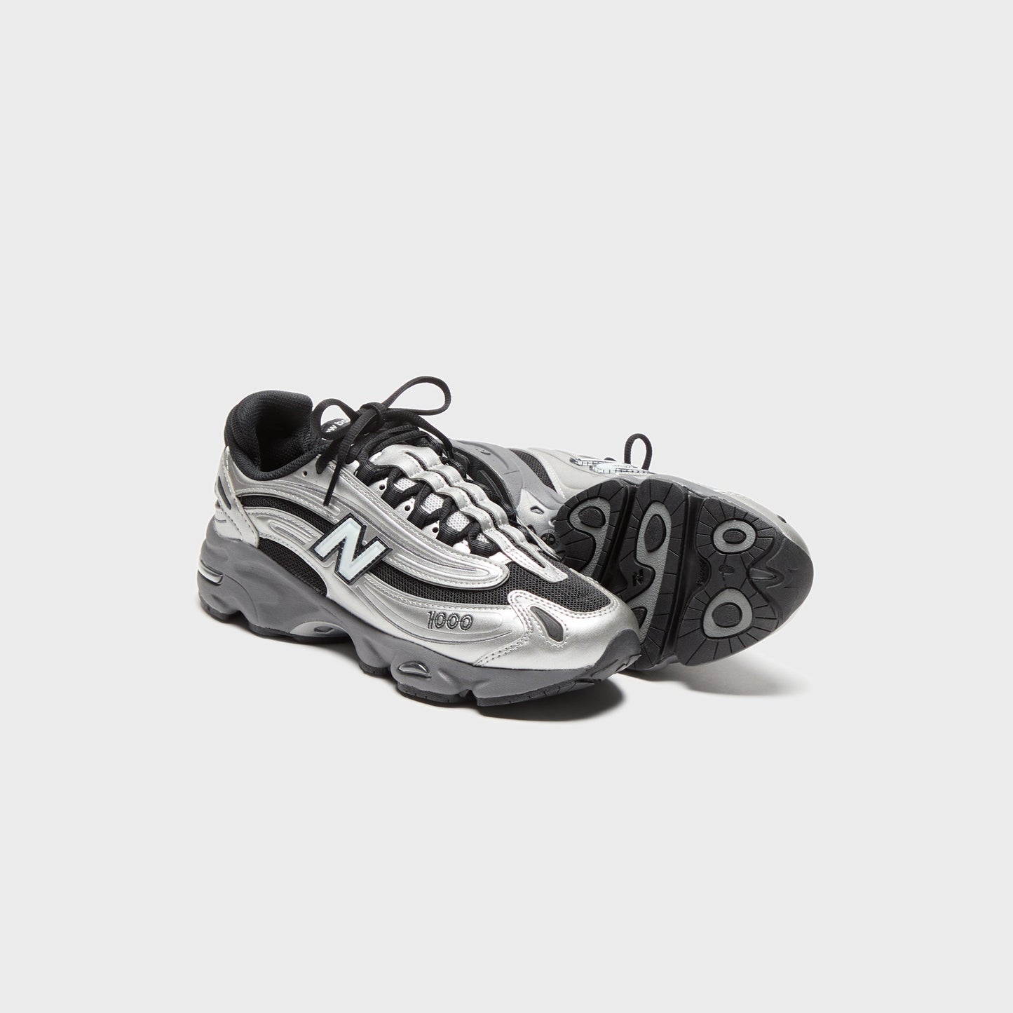Men Kith New Balance M1000 - Silver Metallic