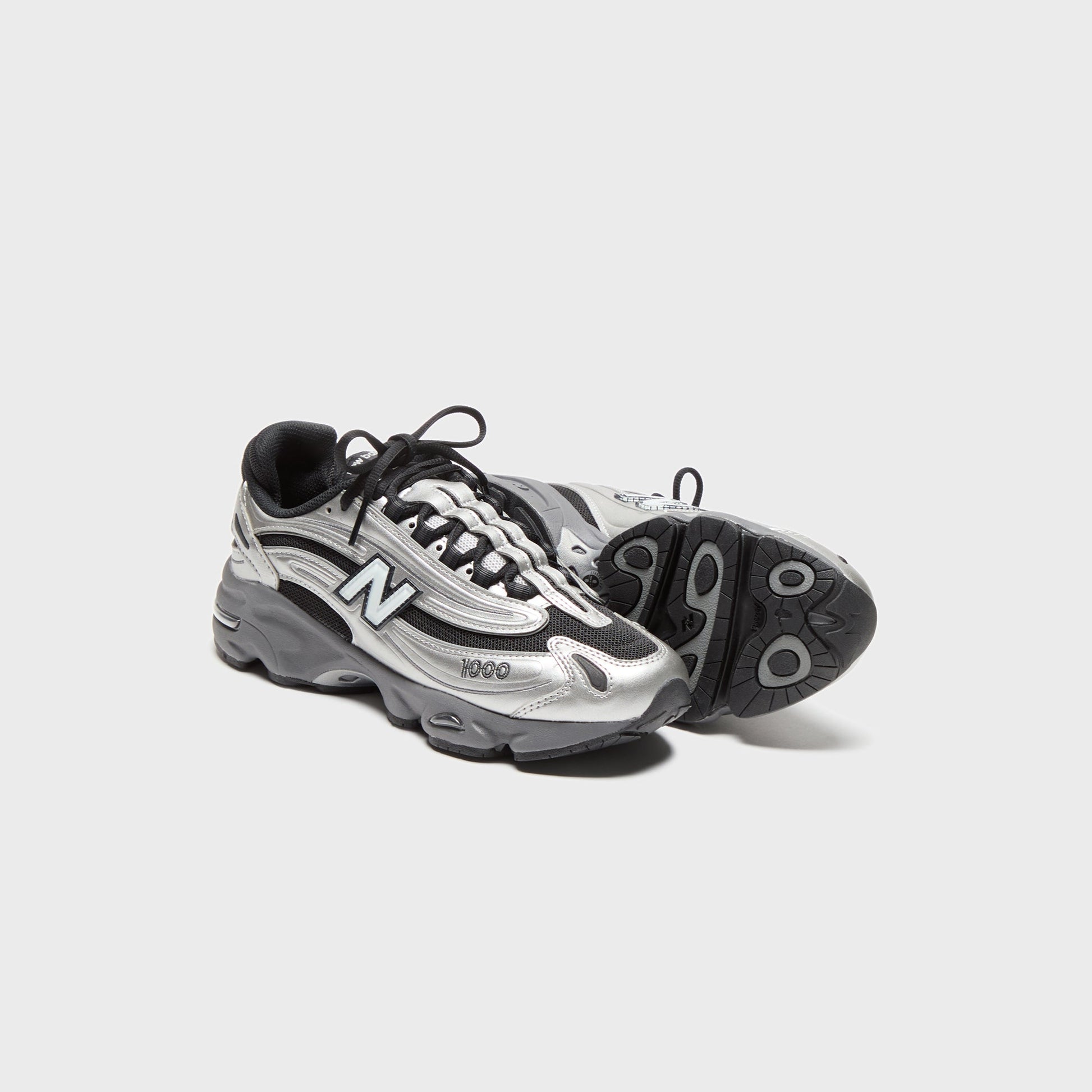 Men Kith New Balance M1000 - Silver Metallic