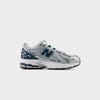 Silver Metallic / Deep Ocean