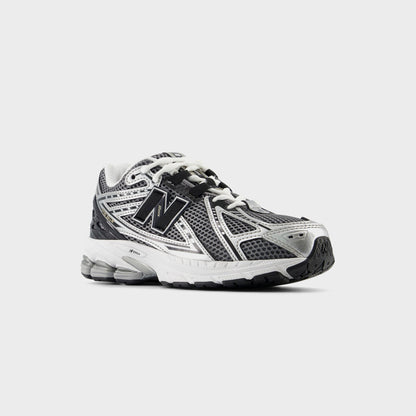 Men|Women|Kids Kith New Balance GS 1906R Hook & Loop - Silver Metalic / Black
