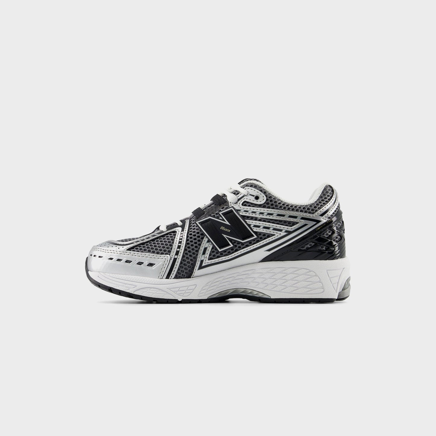 Men|Women|Kids Kith New Balance GS 1906R Hook & Loop - Silver Metalic / Black