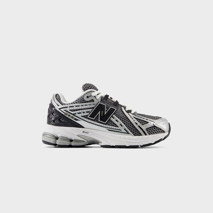 Kids Kith New Balance PS 1906R Hook & Loop - Silver Metallic / Black