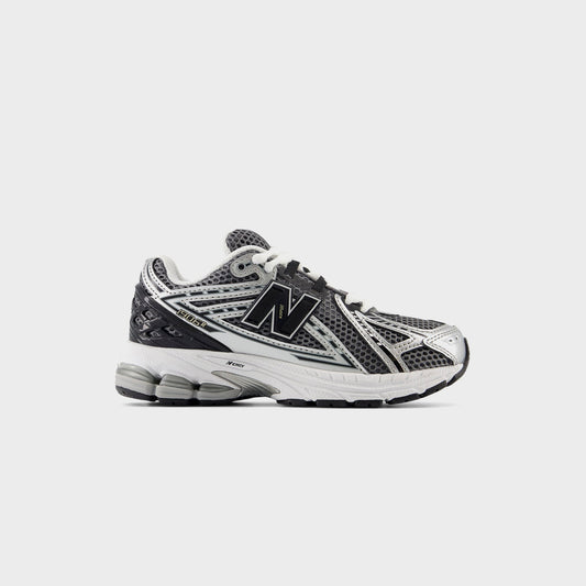 Kids Kith New Balance PS 1906R Hook & Loop - Silver Metallic / Black