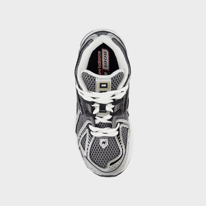 Kids Kith New Balance PS 1906R Hook & Loop - Silver Metallic / Black