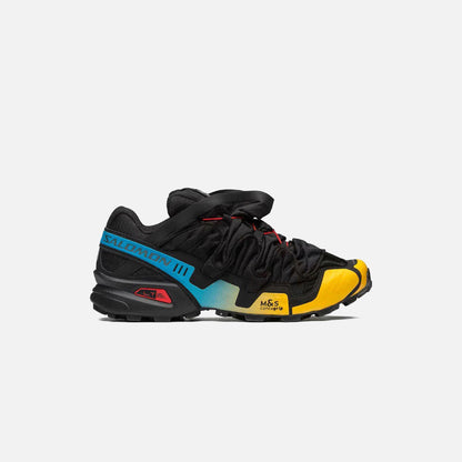 Men|Women Kith Salomon x Y/Project Speedcross 3 - Black / Lemon/ Transcend Blue
