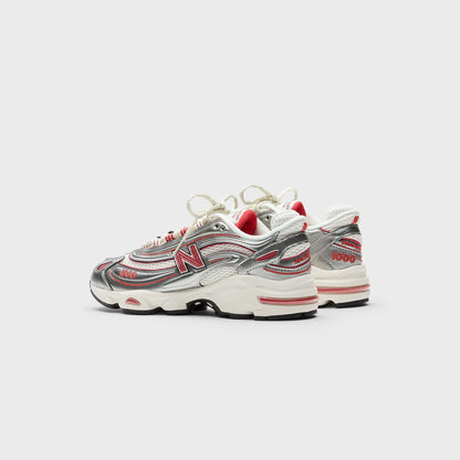 Men Kith New Balance x This is Never That M1000 - Metallic Silver / Red