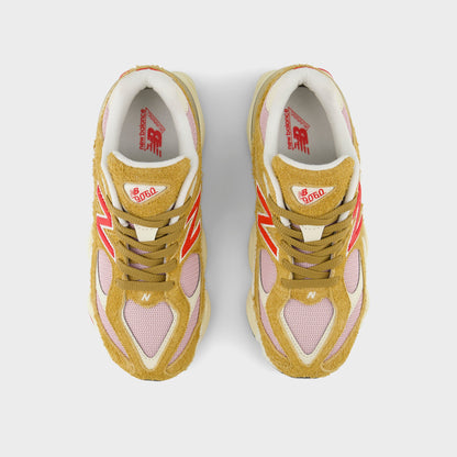 Kids Kith New Balance 9060 Hook & Loop - Great Plains / Twilight Haze / True Red