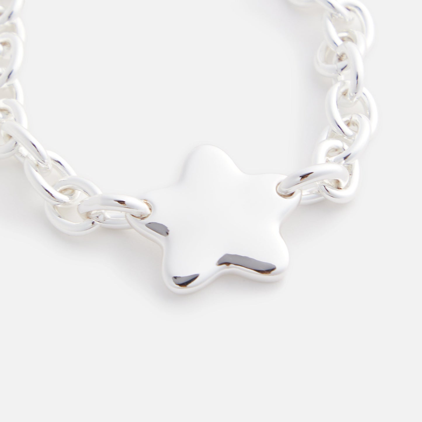 Women Kith Sandy Liang Star Charm Bracelet - Silver