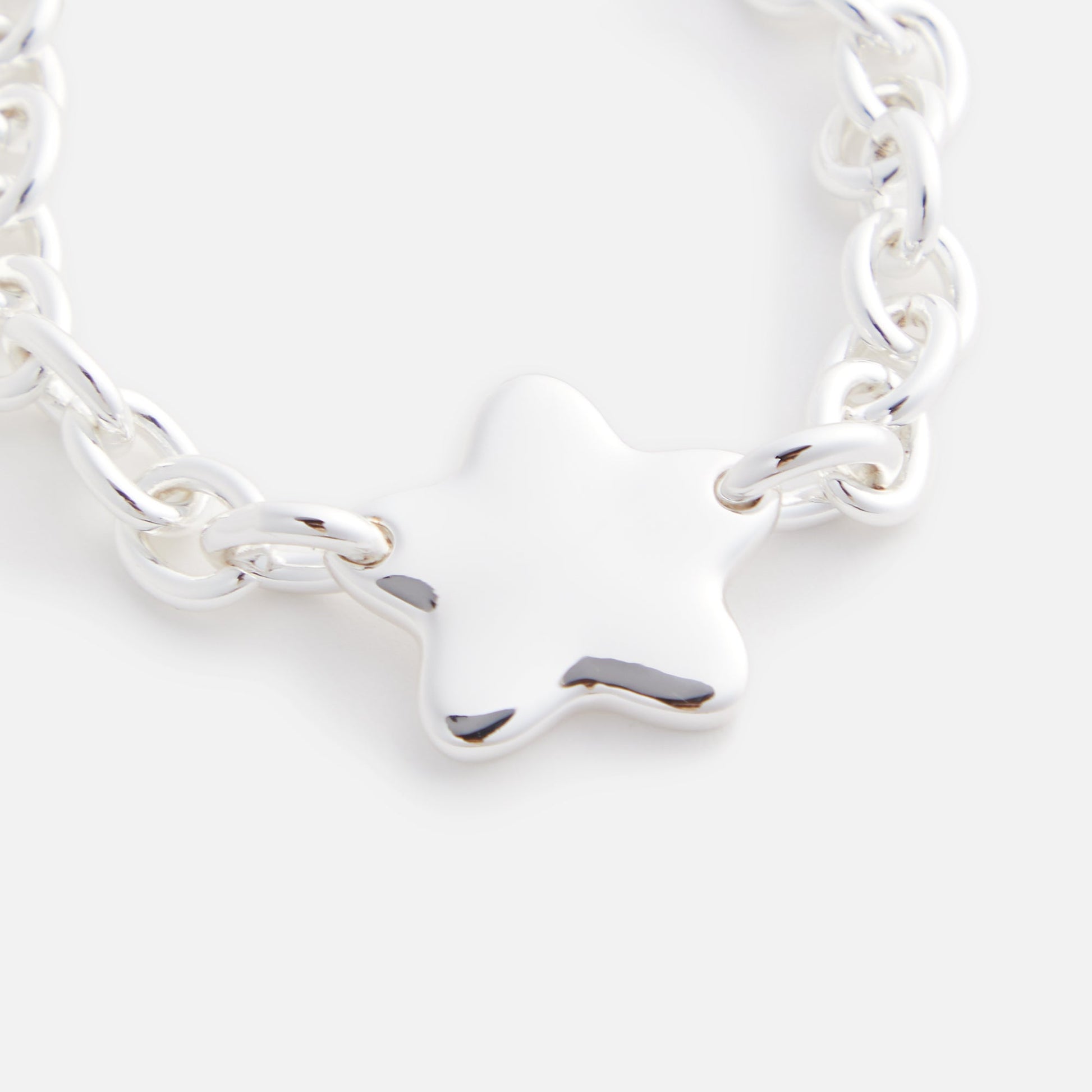Women Kith Sandy Liang Star Charm Bracelet - Silver