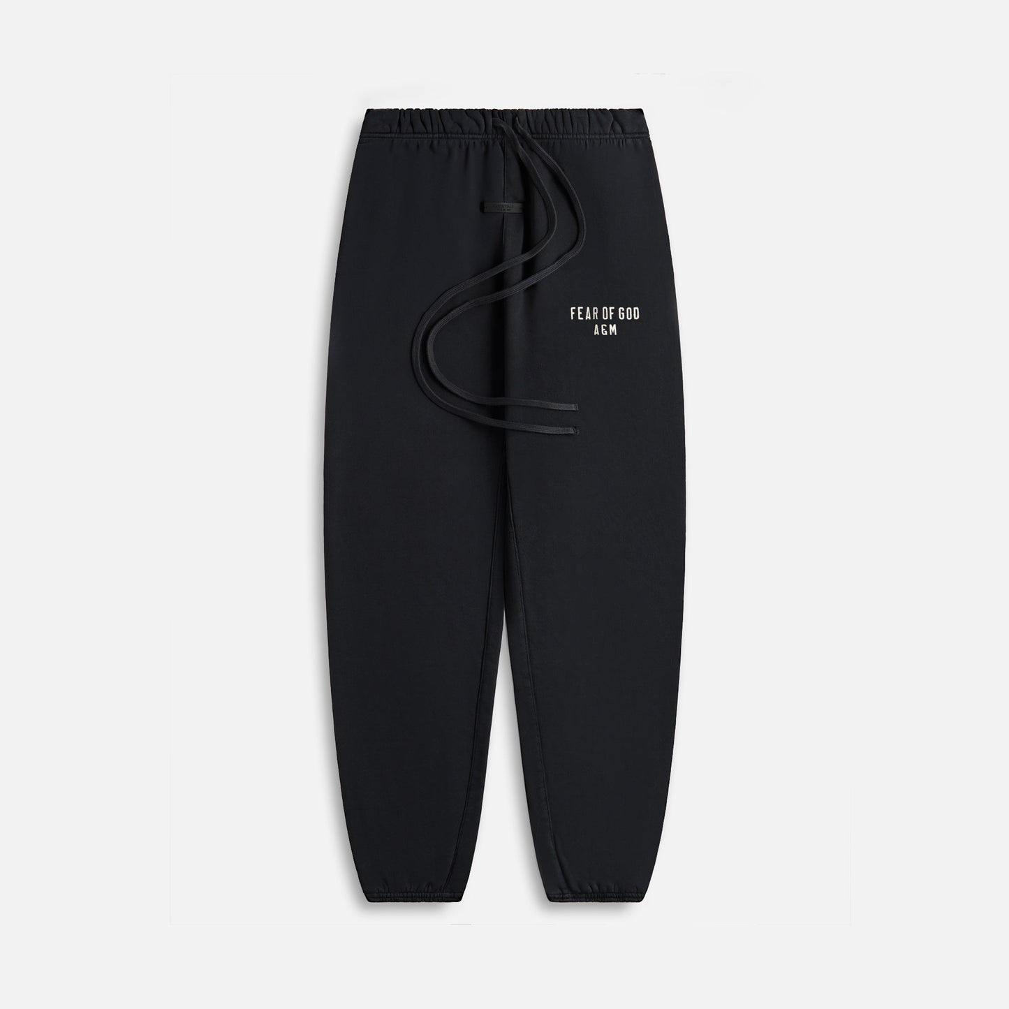 Men Kith Essentials Heavy Fleece Essentials Sweatpant - Black