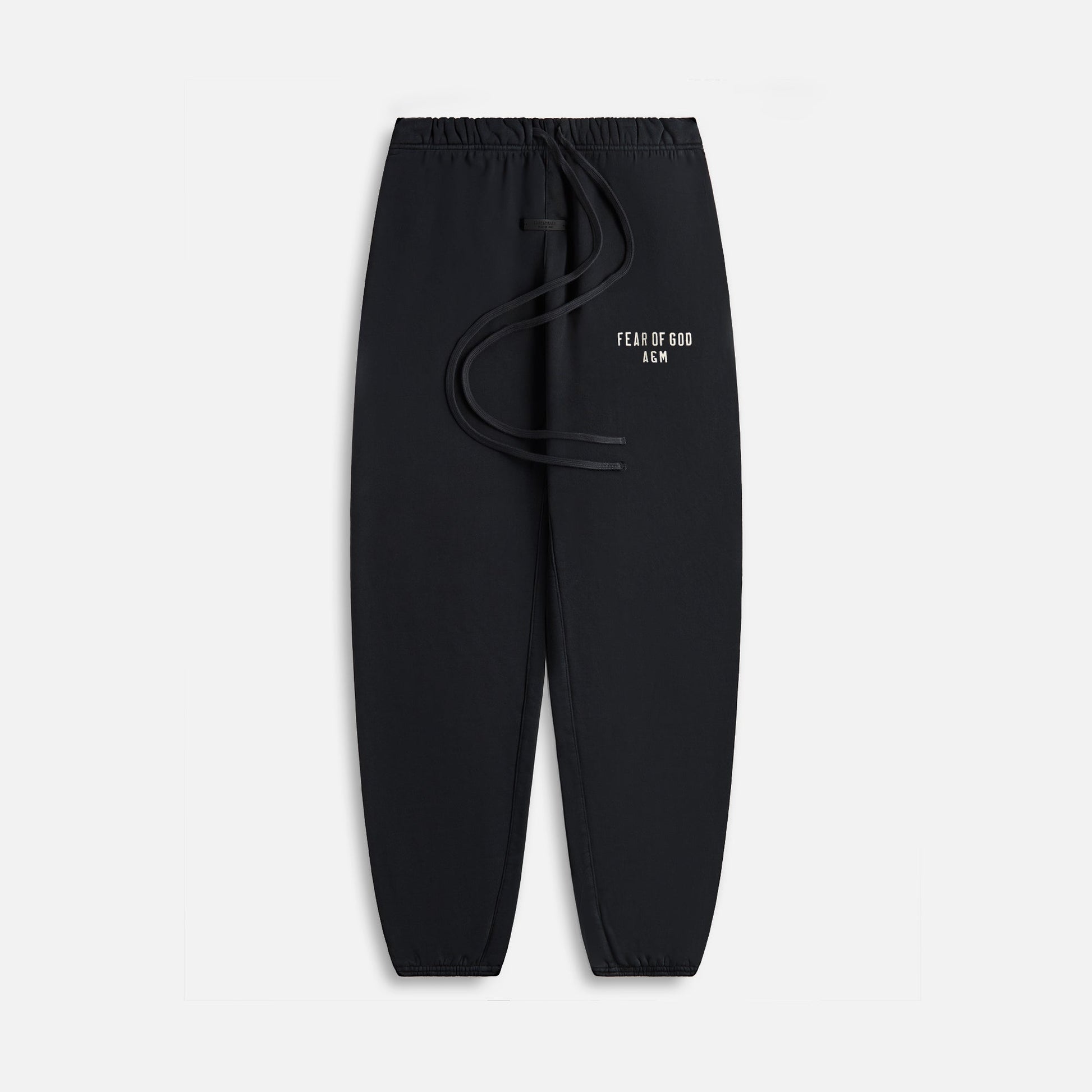 Men Kith Essentials Heavy Fleece Essentials Sweatpant - Black