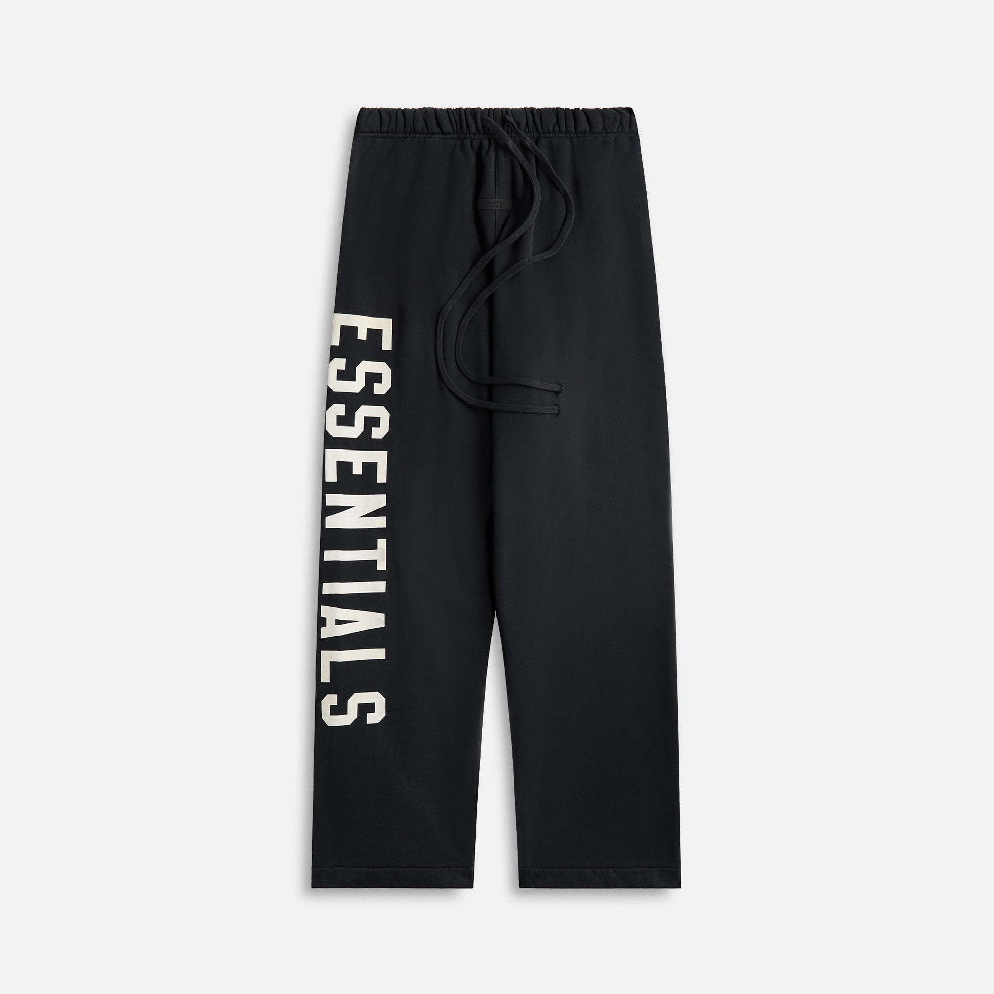 Men Kith Essential Heavy Fleece Relaxed Sweatpant - Black