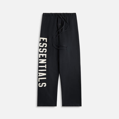 Men Kith Essential Heavy Fleece Relaxed Sweatpant - Black