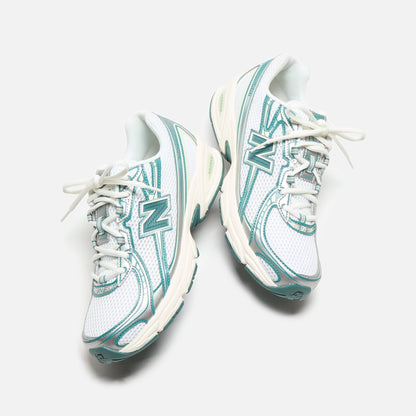 Men Kith New Balance 740 - White / Marsh Green / Sea Salt