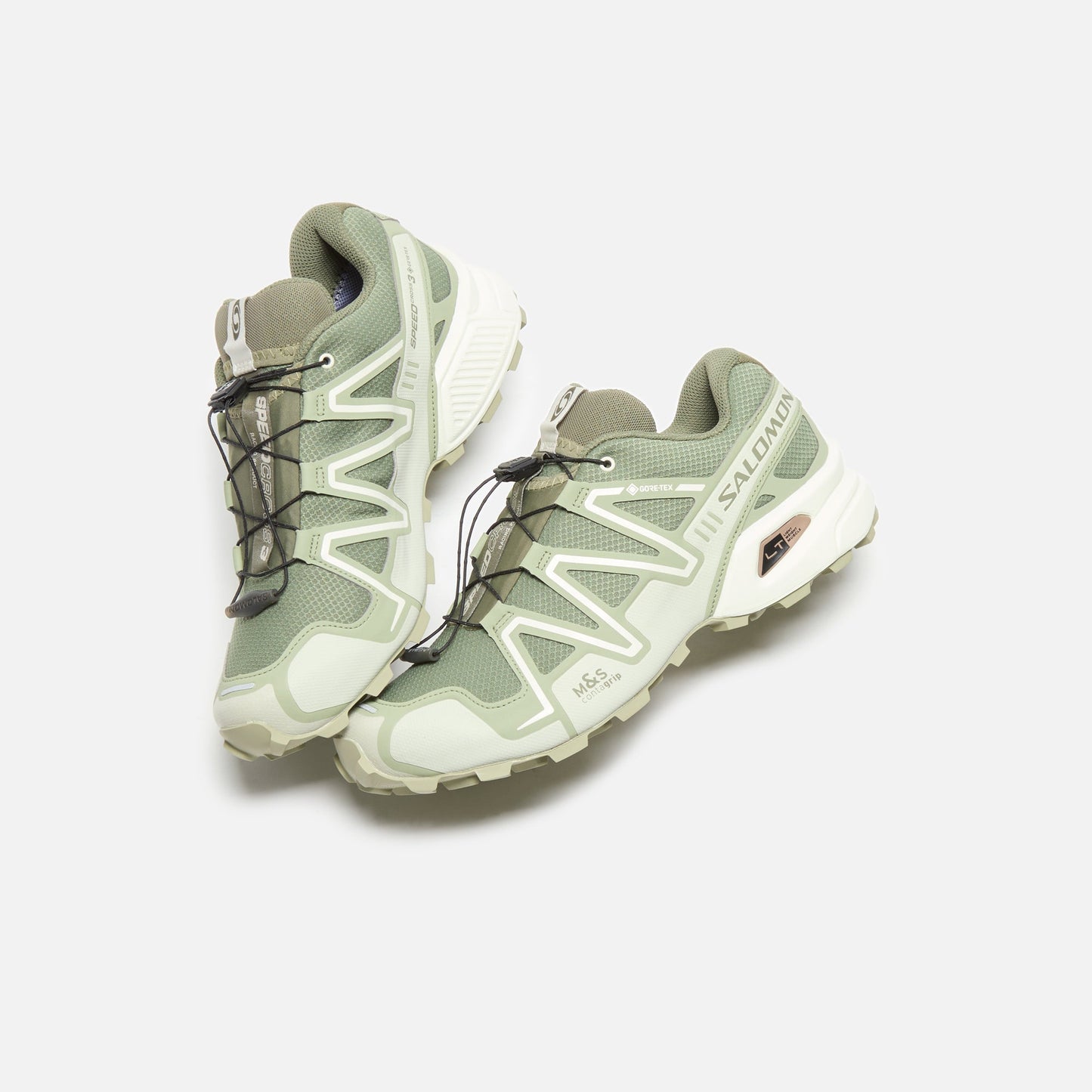 Men|Women Kith Salomon Speedcross 3 GTX - Deep Lichen Green / Tea / Icicle