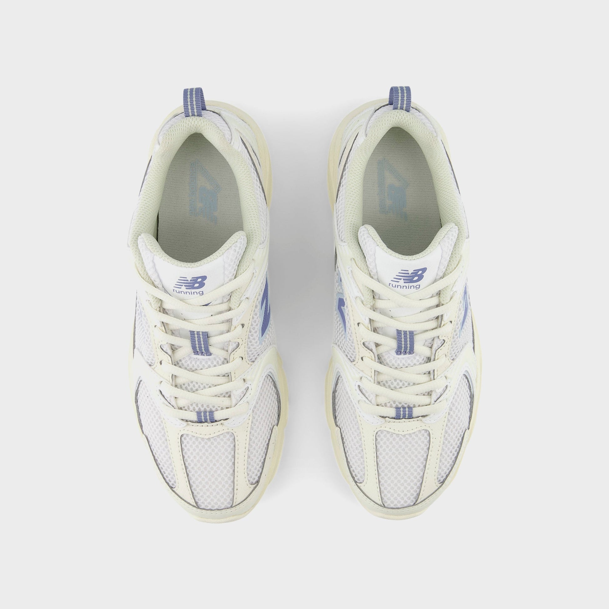 Men|Women Kith New Balance 530 - Angora / Dusk Shower / Ice Blue