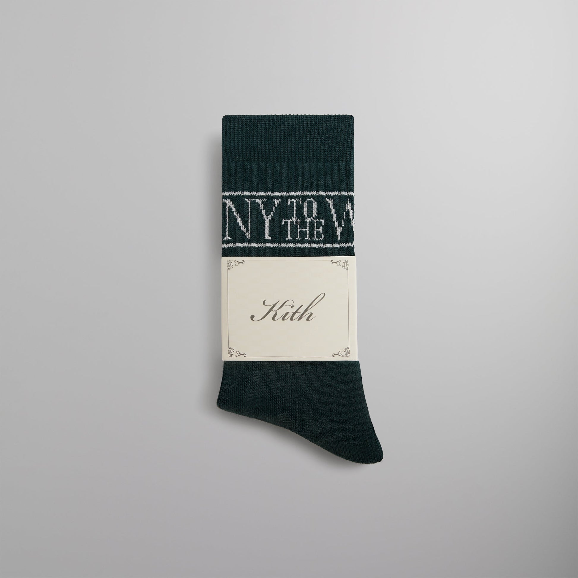 Men Kith Kith NY to the World Crew Socks - Stadium