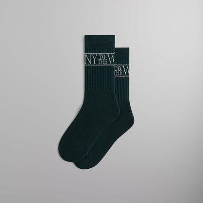 Men Kith Kith NY to the World Crew Socks - Stadium