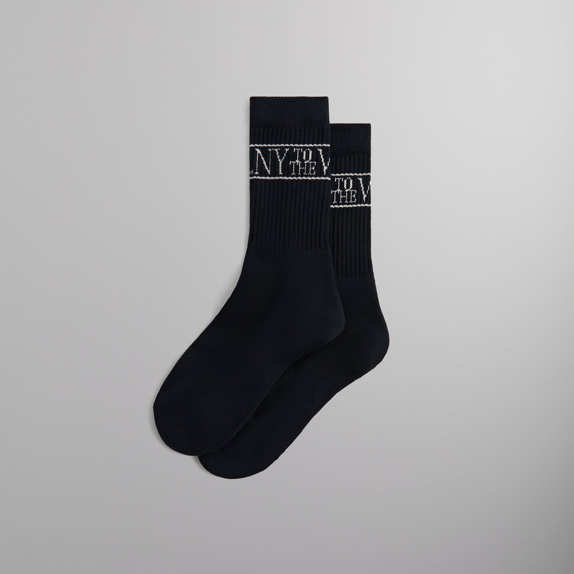 Men Kith Kith NY to the World Crew Socks - Nocturnal
