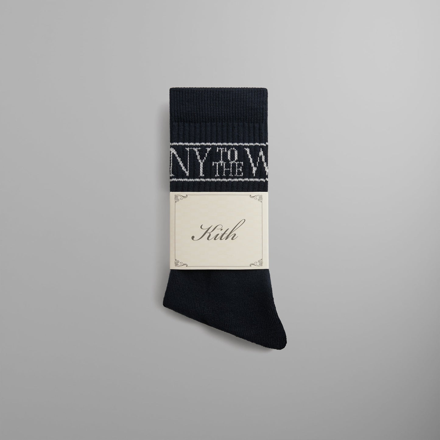 Men Kith Kith NY to the World Crew Socks - Nocturnal
