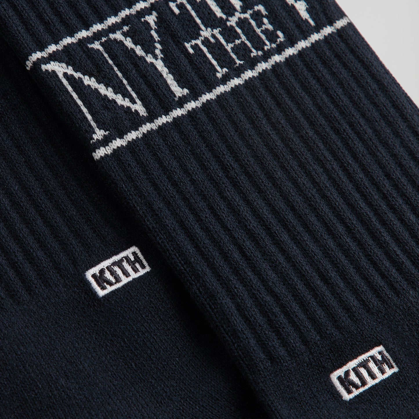 Men Kith Kith NY to the World Crew Socks - Nocturnal