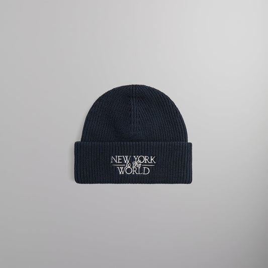 Men Kith Kith NY to the World Mia Beanie - Nocturnal