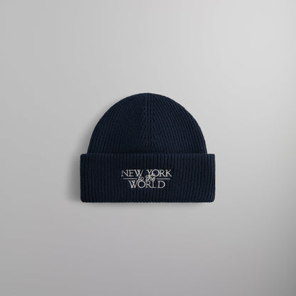Men Kith Kith NY to the World Mia Beanie - Nocturnal