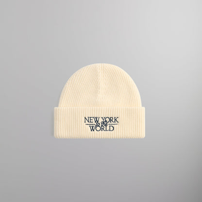 Men Kith Kith NY to the World Mia Beanie - Sandrift