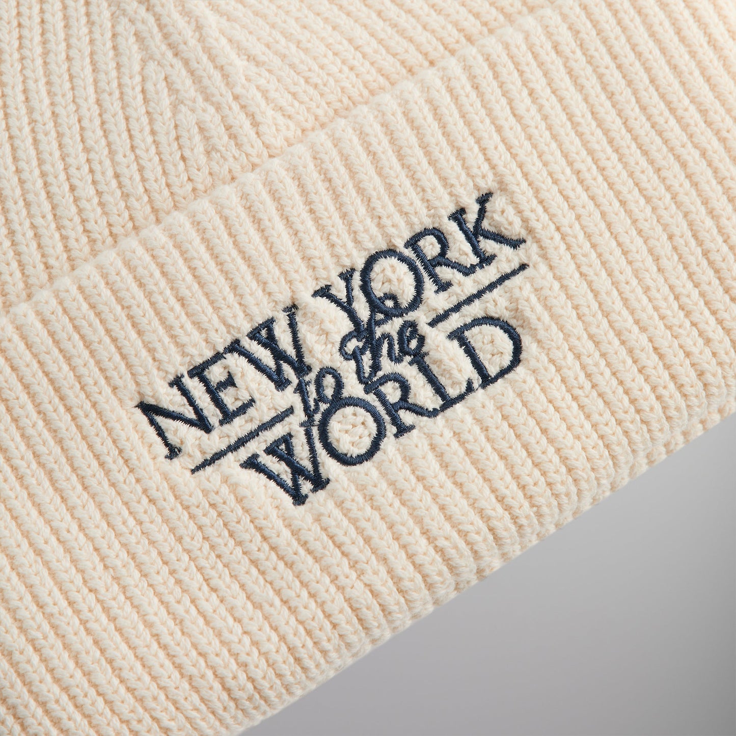Men Kith Kith NY to the World Mia Beanie - Sandrift