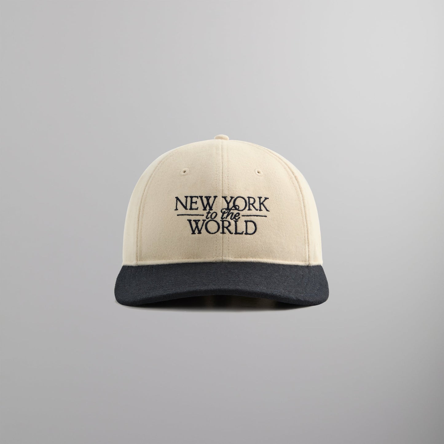 Men Kith Kith & '47 NY to the World Franchise LS Cap - Sandrift