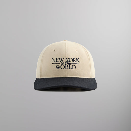 Men Kith Kith & '47 NY to the World Franchise LS Cap - Sandrift