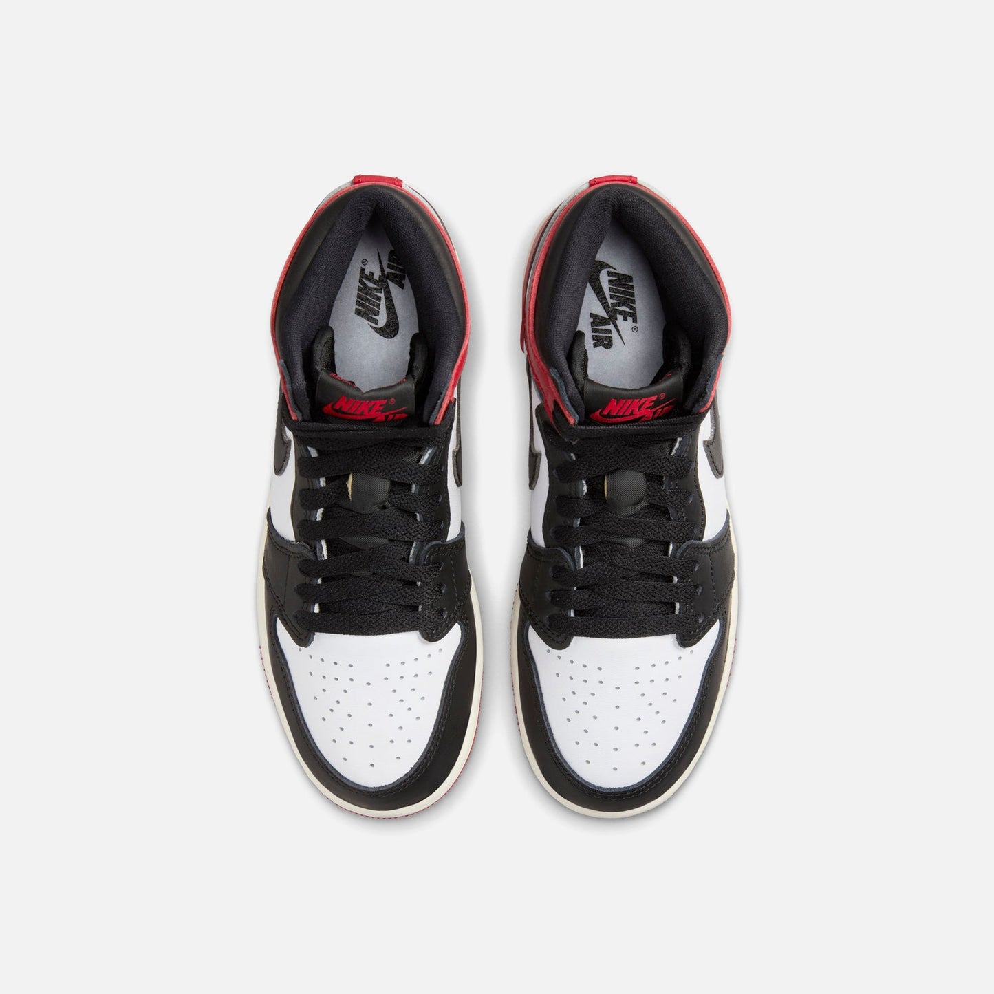 Kids Kith Jordan GS Air Jordan 1 Retro High OG - Black / Black / Varsity Red / W