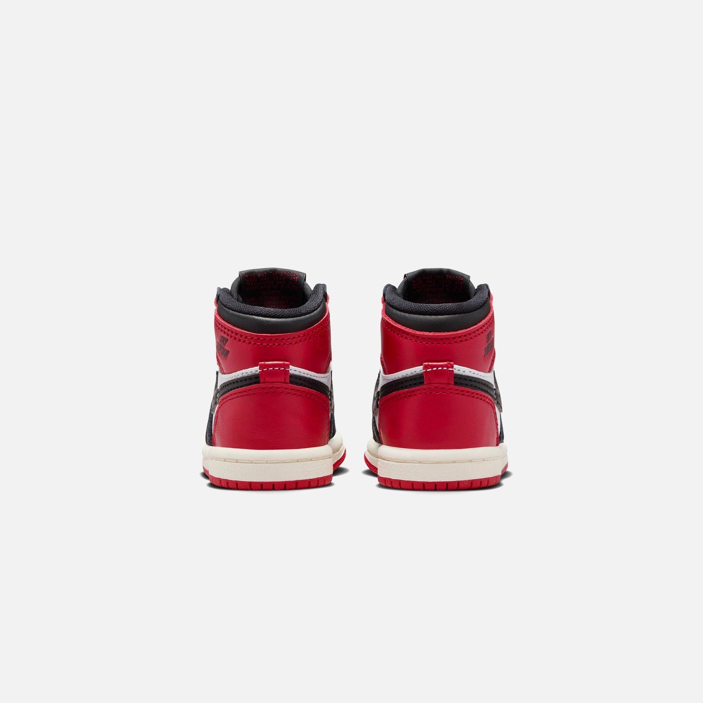Kids Kith Jordan TD Air Jordan 1 Retro High OG - Black / Varsity Red