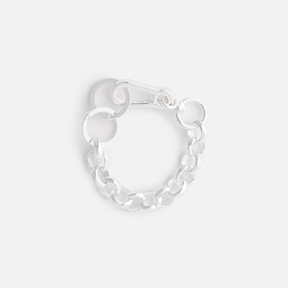 Men Kith Martine Ali Rolo Hardware Bracelet - Silver