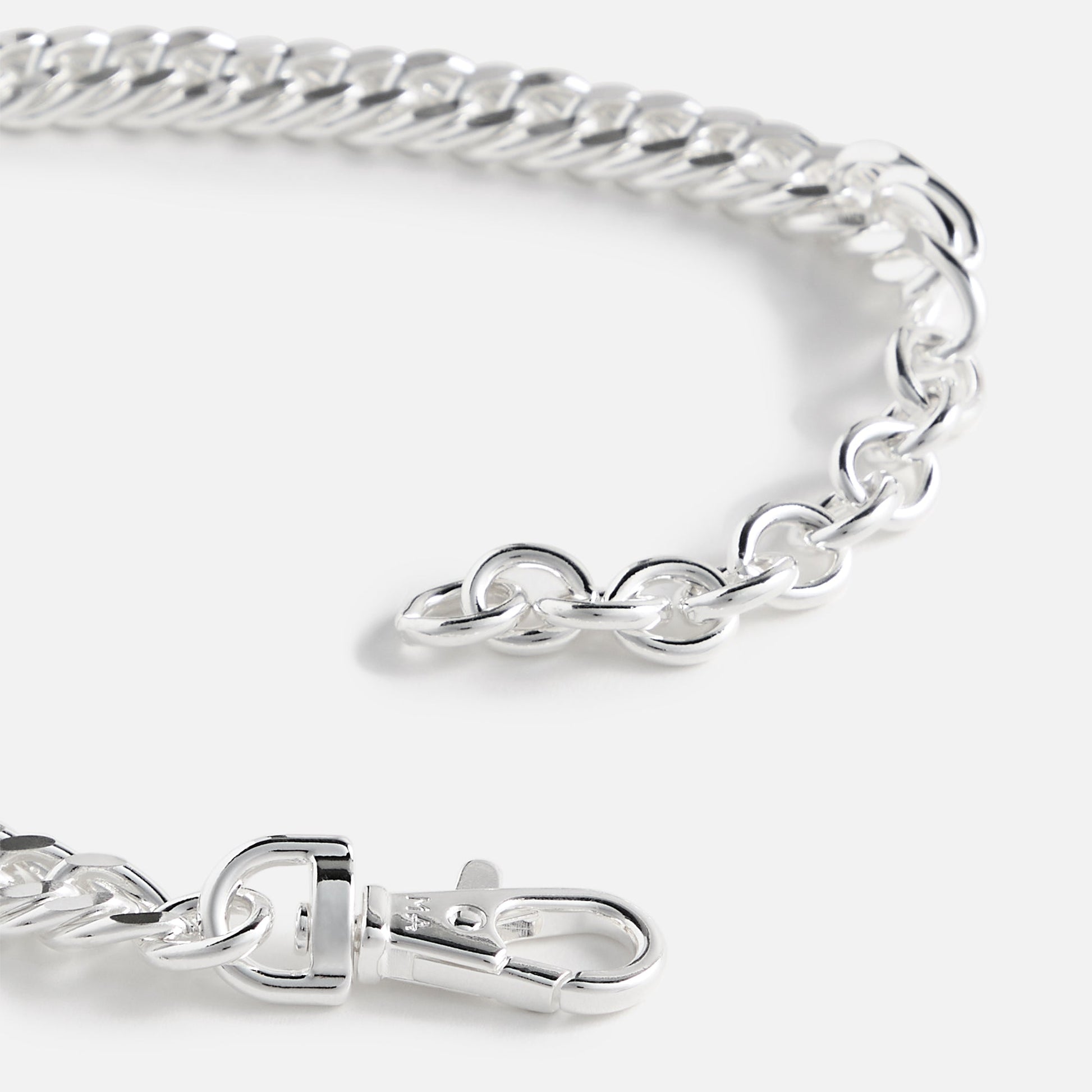 Men Kith Martine Ali Twiggi Adjustable Necklace - Silver