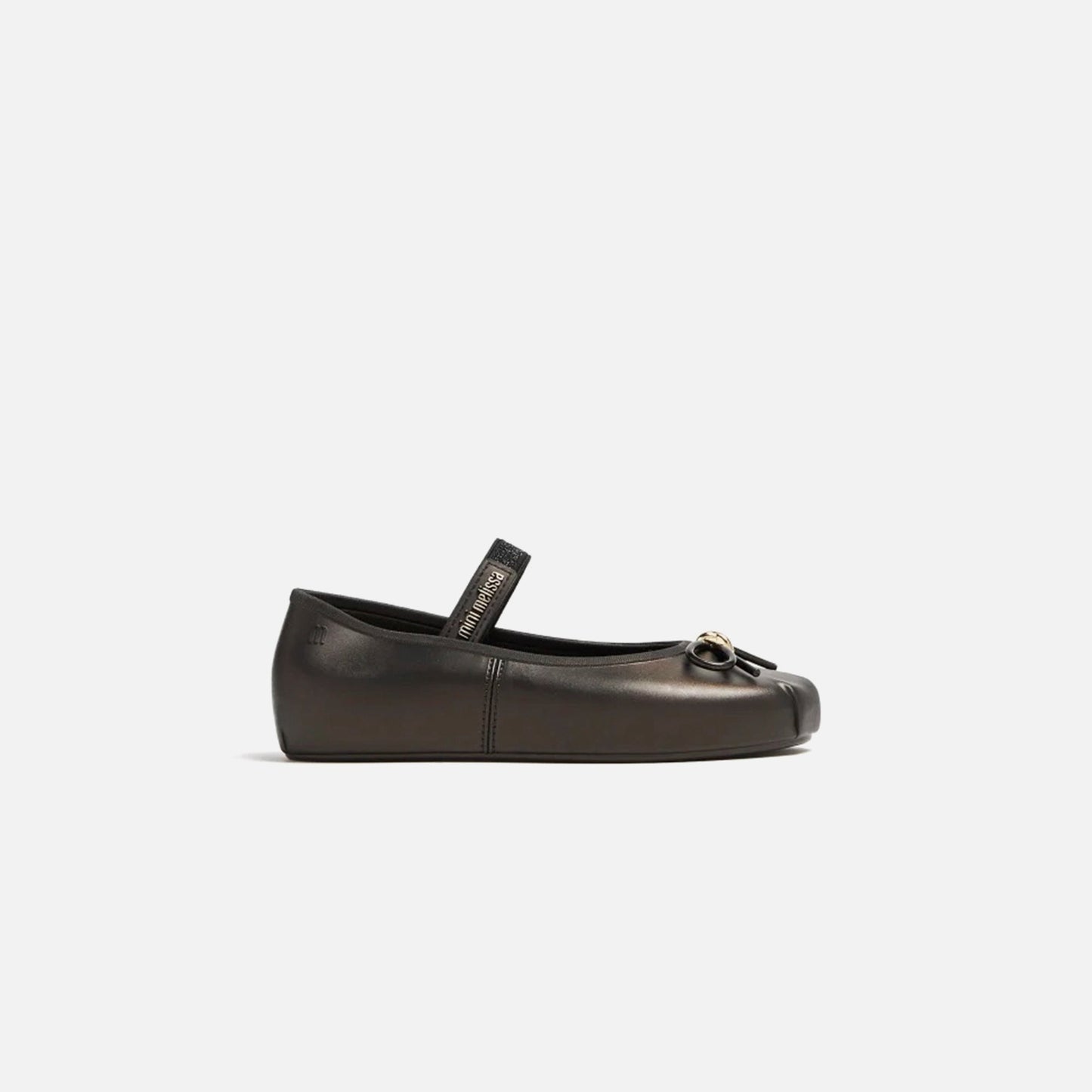 Kids Kith Melissa Mini Sophie Ballet Flat - Metallic Black
