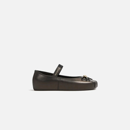 Kids Kith Melissa Mini Sophie Ballet Flat - Metallic Black