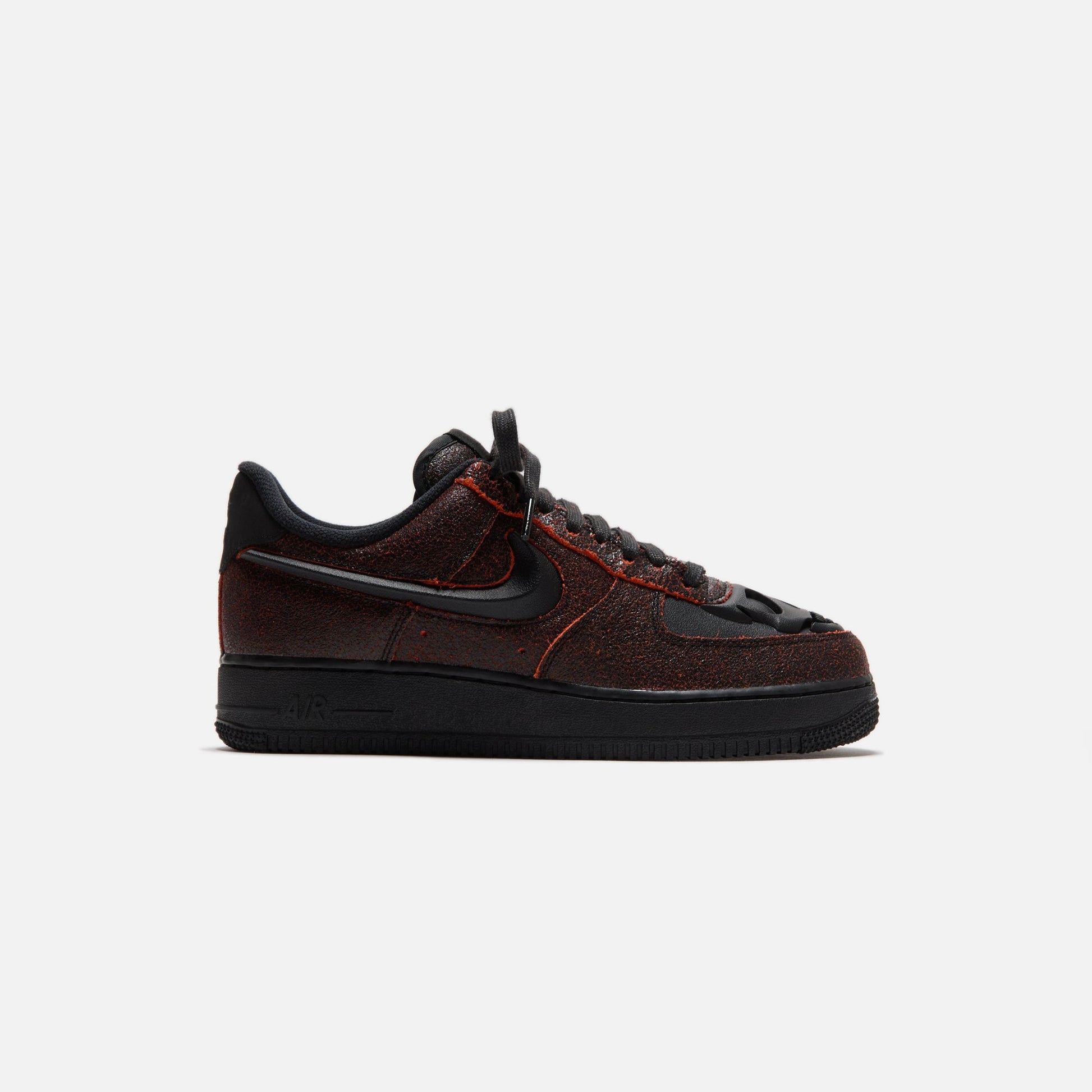 Men Kith Nike Air Force 1 Low - Black / Crimson
