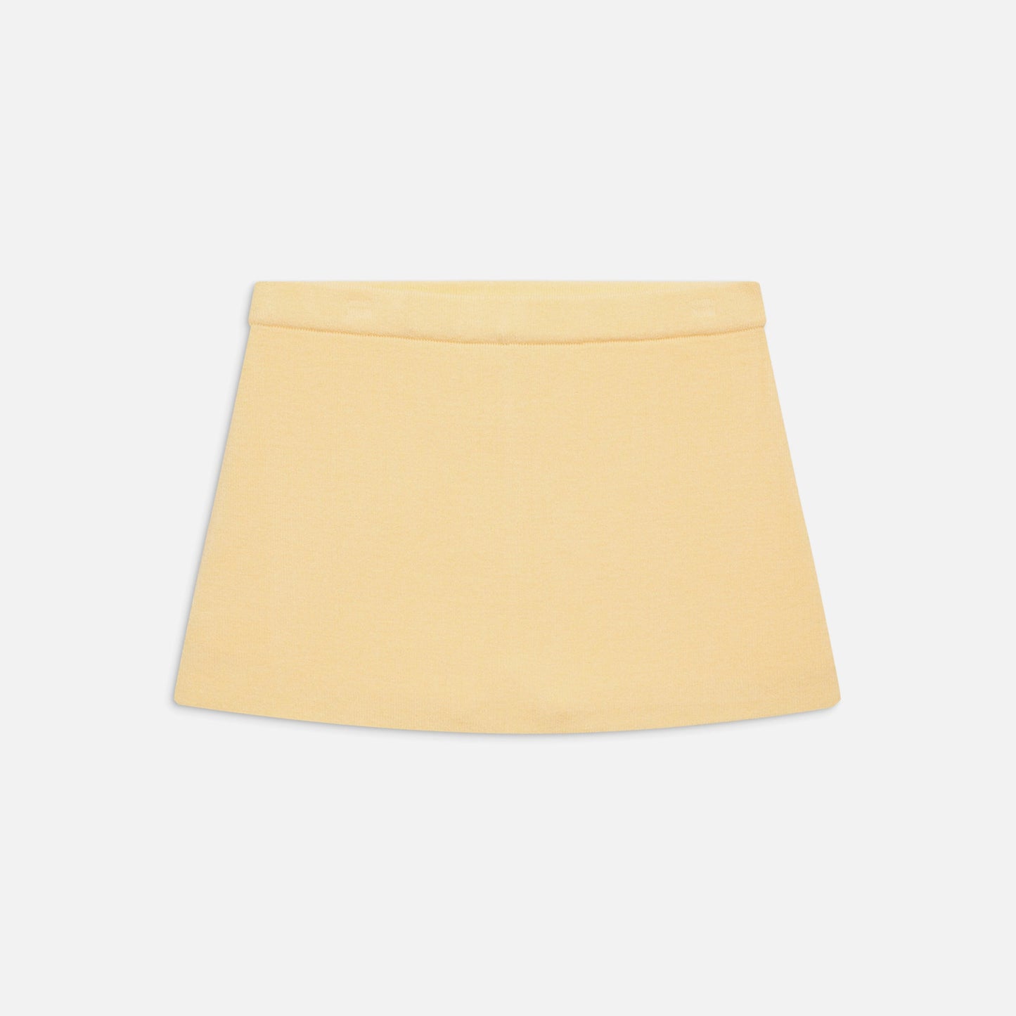 Women Kith Frankies Bikinis Marialla Cloud Knit Skort - Vanilla Sugar
